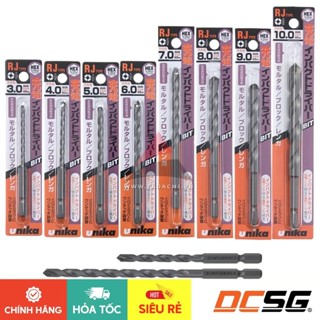 Mũi khoan tường, gạch Unika (Nhật) chân lục giác mã RJ | DCSG