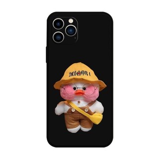 Iphone Mũ Vàng Kính Vịt Chống Rơi Cá Tính Ống Kính Vòng 7 7plus 8 8plus Xs Xr 11 12 13 14 15 Pro Plus Promax