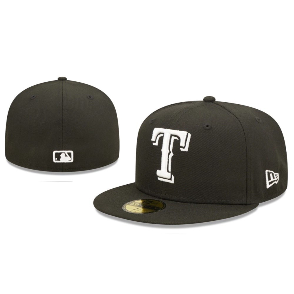 Mũ bóng chày Texas Rangers Mũ nam nữ 59FIFTY SnapBack Cap W Close Full Fit -1