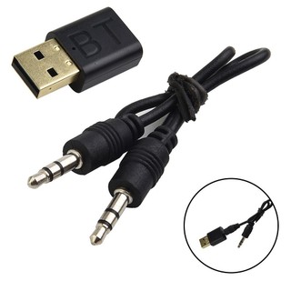 Exqu bluetooth 5.0 bộ thu phát âm thanh usb 3.5mm bộ chuyển đổi aux tv ô tô loa pc