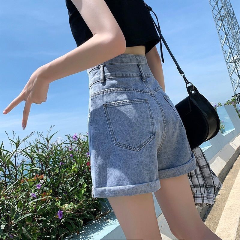 QUẦN SHORT JEAN NỮ CẠP CAO