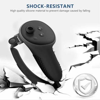 For Meta Quest 3 Silicone Protective Shell Set Controller Grip Cover Face Case Anti-Leakage Nose Pad VR Accessories
