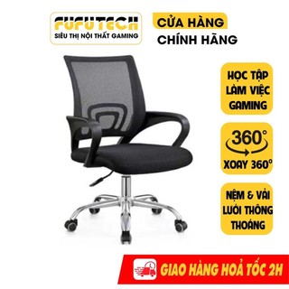 Ghế Xoay Văn Phòng, Ghế Làm Việc lưng lưới giá rẻ dùng làm viẹc tại nhà, văn phòng, học tập hiệu quả, bền bỉ GXVP001