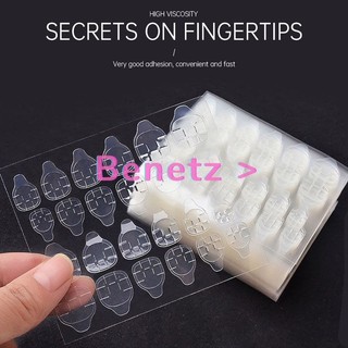【Benetz】🌹Miếng keo dán móng tay chân 2 mặt siêu bền bảo vệ