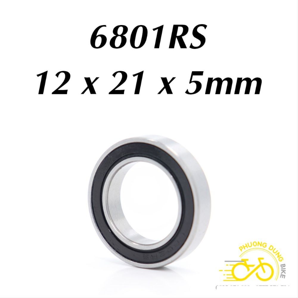 Vòng bi bạc đạn 6801RS cho xe đạp - 1 Vòng