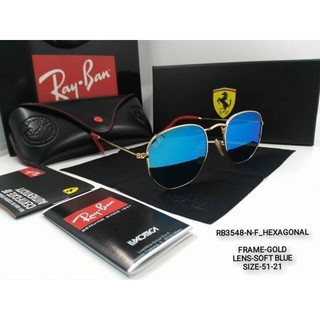 Kính mát Rayban hexagonal Ý, kính phân cực Ray-Ban