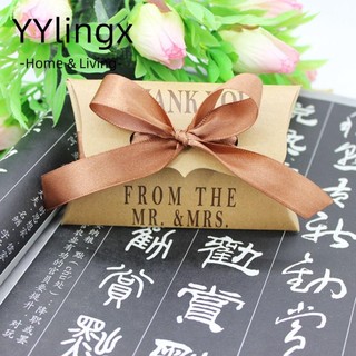 YYlingx 50 hộp quà giấy nhỏ xinh trang trí tiệc cưới