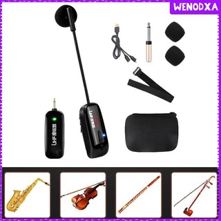 Nhạc cụ cho Erhu Sáo Band Sax Phụ kiện Clip Condenser Mic