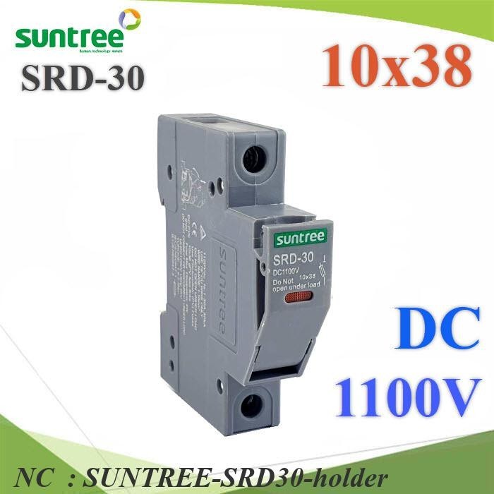 Hộp cầu chì DC NC SUNTREE Kích thước 10x38mm 1100V SRD-30 (Không bao gồm cầu chì) SUNTREE-SRD30-hold