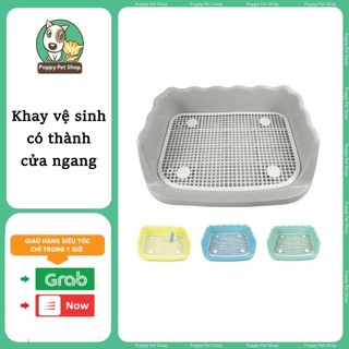 Khay vệ sinh chó có thành dành cho chó đực