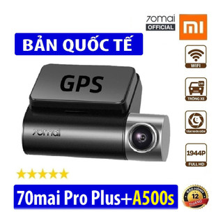 Camera hành trình ô tô camera hành trình 70mai a500s camera ô tô a500s pro plus 1944p siêu nét, tích hợp sẵn gps