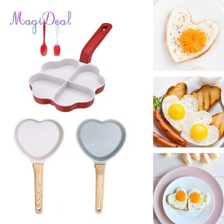 Magideal Chống Dính Chảo Trứng Nồi Chảo Omelet Chảo Chia Nướng Chảo Chiên Trứng Skillet Cho