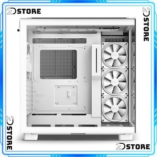 Vỏ case máy tính NZXT H9 Elite White(Mid Tower/Màu Trắng)