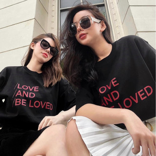 Áo Phông Love And đen + Quần Dạ Nude Chouchou