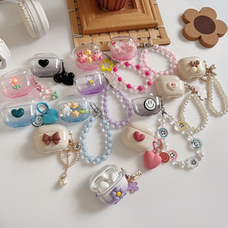 Ốp lưng Lenovo Thinkplus Lp40 Lp40s Lp40 Pro Tai nghe Bluetooth đích thực 3D Cinnamoroll Vòng tay hoa Vỏ bảo vệ chống rơi