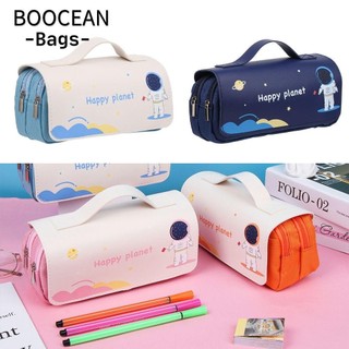 Phi hành gia Bút chì Đồ dùng học tập Tổ chức Túi xách Lưu trữ mỹ phẩm dung lượng lớn