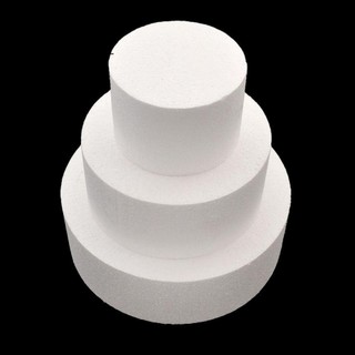 Bánh kem giả UFANSM 4/6/8 inch bằng xốp trang trí tiệc