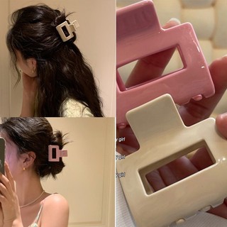 Kẹp tóc vuông Mini dễ thương phong cách Hàn Quốc, Phụ kiện tóc đa năng cho các chuyến đi chơi mùa xuân hè