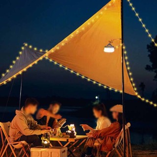 Outdoor Waterproof Portable Stowable String Light Camping String Lights