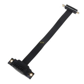 Cáp nối dài bt pcie 36pin x1 8g bps pci express 1x riser card ribbon extender