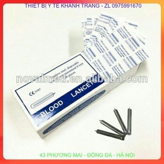 Kim chích máu Blood Lancets hộp 200 kim