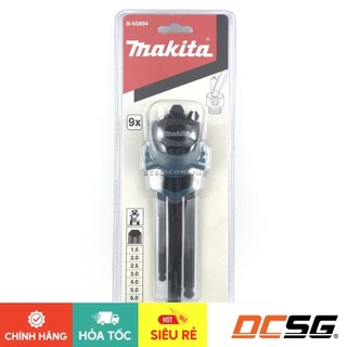 Bộ lục giác 1.5-10mm makita b-65894 | dcsg