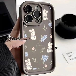 Dành Cho Xiaomi Mi 13T 14 Pro POCO X6 Pro Xiaomi Mi 13 12 Lite 12T Pro 11 Lite 5G NE POCO X5 F5 X3 M6 Pro 5G Vỏ Silicon Mềm Chống Sốc Họa Tiết Thỏ Nhỏ Dễ Thương