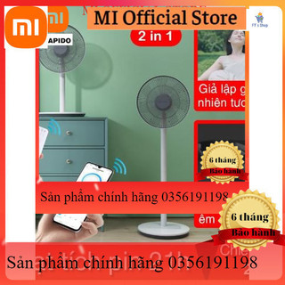 Quạt đứng có pin điều chỉnh độ cao Dream Maker Plus có điều khiển,Pin 2800mAh, Cảm biến nhiệt độ và độ ẩm