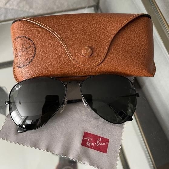 Điều trị Rayban Pilot Rb 3026 màu đen relapago / Prohibici xe Nclasico Original / đổi màu ánh sáng ít phản xạ kính bức xạ thời trang người đàn ông