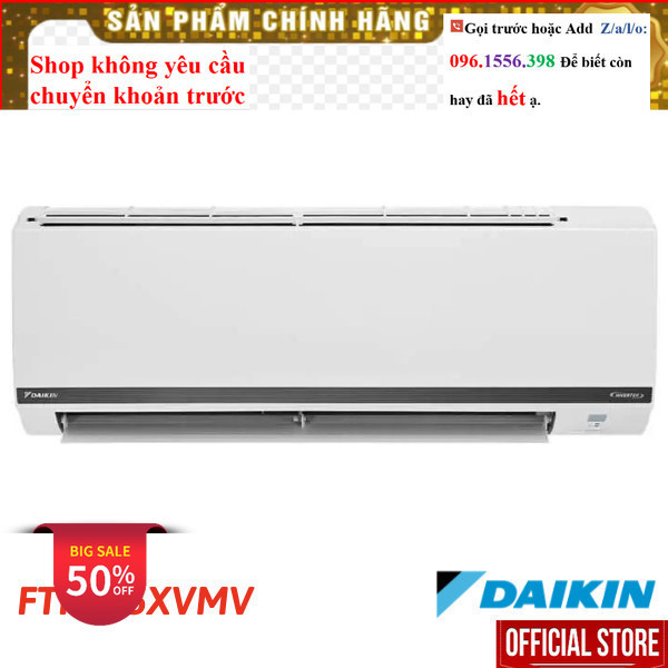 <Rẻ> Điều hòa Daikin inverter 9000 BTU 1 chiều FTKB25XVMV Model 2023