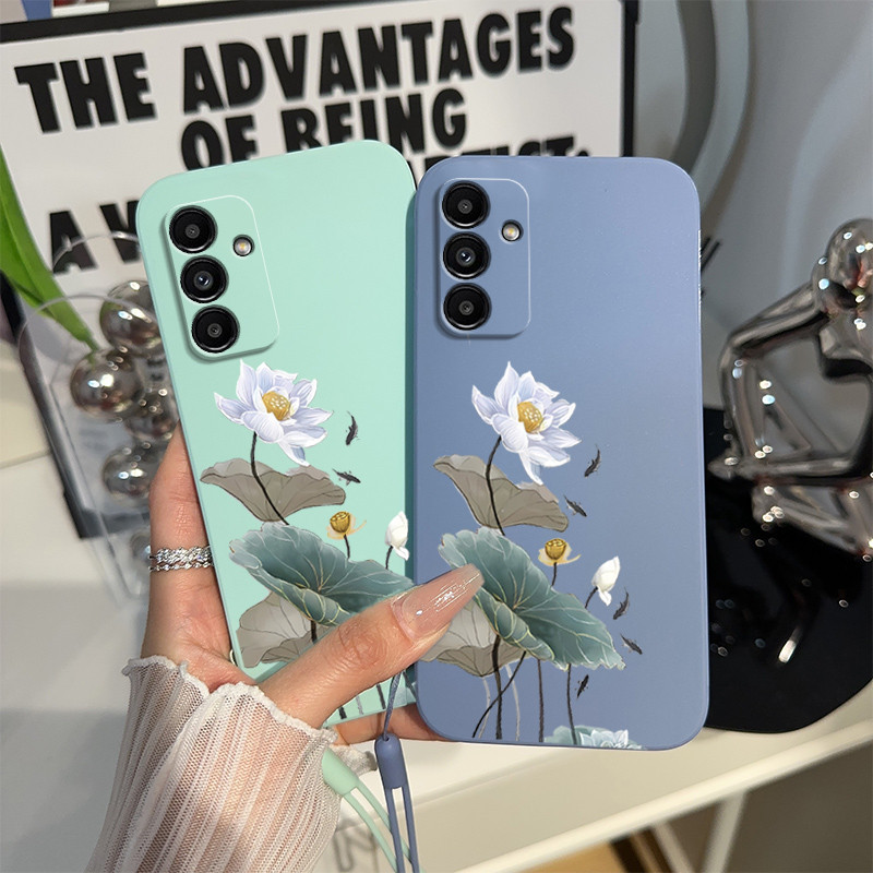 Ốp lưng Samsung A15 5G A25 4G 5G Ốp Điện thoại trường hợp thẳng cạnh mới TPU sốc hấp thụ silicone ho