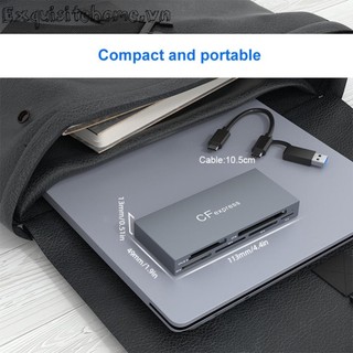Đầu đọc thẻ CFexpress Type B / CF / XD / MS / SD / TF Type-C USB 3.2 Gen2 10Gbps