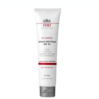 Kem chống nắng không dầu Elta MD SPF45 + da nhạy cảm với dầu cách ly có thể được sử dụng ở phụ nữ mang thai với 85g
