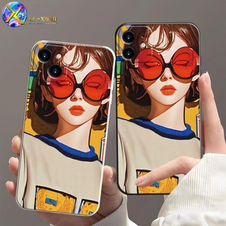 Ốp Điện Thoại Iphone Cam Màu Vàng Mùa Hè 0011 Tương Thích iphone11promax Ốp Điện Thoại 13 15 Chống Sốc Vỏ Bảo Vệ Niche Art ZKBK