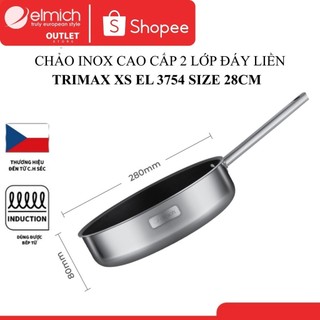 Chảo inox 2 lớp đáy liền elmich trimax xs