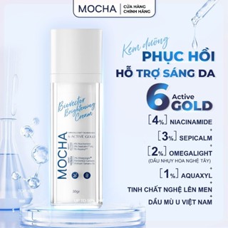 Kem Phục Hồi Và Dưỡng Sáng Da Mocha Biovector 6 Active , Hỗ Trợ Phục Hồi Da Sau Peel [ CHÍNH HÃNG ]