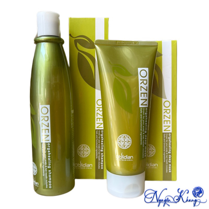 [ CS ] Combo Gội và Mặt nạ chống rụng tóc ORZEN Obsidian