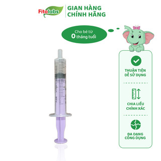  Bơm tiếp thuốc Fitolabs giúp bé uống thuốc dễ dàng