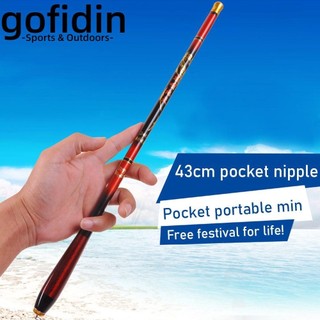 Gofidin Cần Câu Cá Mini Bằng Sợi Carbon Siêu Nhẹ
