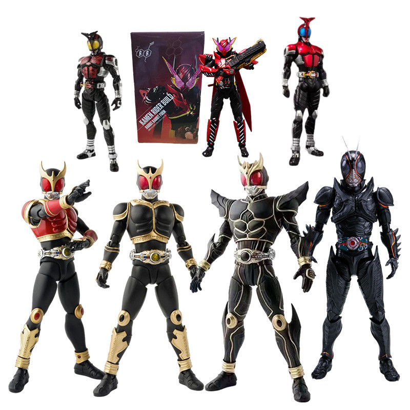Shf Kamen Rider Souji Tendou KABUTO Mặt Trời Đen SHF Ultimate Kuuga Đậm KABUTO Kamen Rider Xây Dựng 