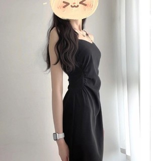 Đầm maxi đen thời trang nữ kiểu Pháp
