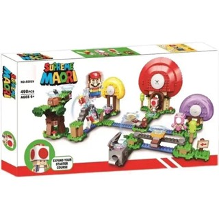 Giao hàng trong vòng 3 ngàyHOT Hoàn thành 71360 Mario Series Gạch xây dựng 71387 Bộ xây dựng câu đố Mô hình Quà tặng