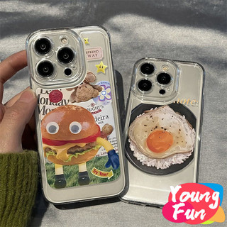 ốp dành cho iPhone Hình ảnh hoạt hình dễ thương Ốp Túi Khí IPhone Cho 14 13 12 11 Pro Max8 7 Plus X XR XS 6 6S Se 2020 TPU Mềm Trong Suốt Vỏ Điện Thoại