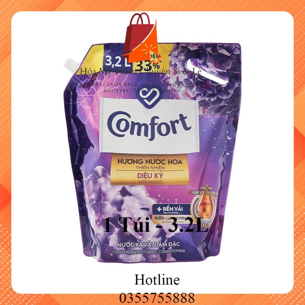 Nước Xả Vải Comfort Túi Nước Hoa Thiên Nhiên