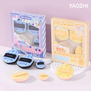  YAOZHI Bông phấn Bột Đặc Biệt Cho Chất Lỏng Kem Nền Da Mặt Làm Đẹp Bọt Biển Không Dễ Ăn Bột Có Thể Được Sử Dụng Cả Khô Và Ướt 