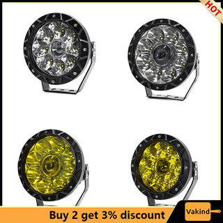 Khuyến mãi thanh lý! Đèn LED sương mù E16 Đèn địa hình tròn 9-30V DC 14000LM Thanh đèn lái xe chống nước cho xe tải