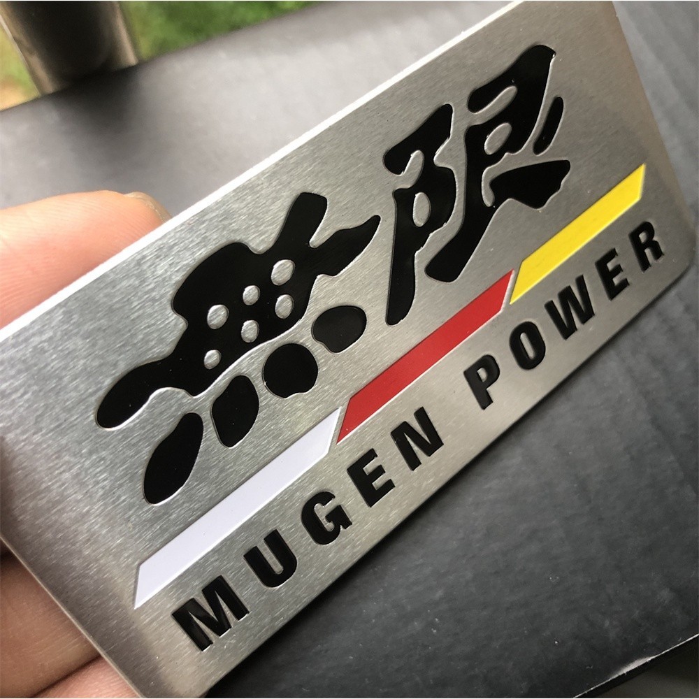 Phụ kiện nhãn dán trang trí nhôm Mugen Power Honda Civic Accord gk5