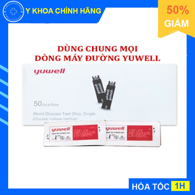 Que thử đường huyết YUWELL dùng cho tất cả các máy đường huyết YUWELL (date xa)