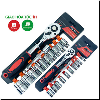 Bộ dụng cụ,bộ tuýp xiết mở ốc 12pcs kiotool