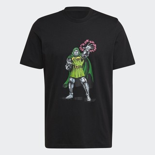 （cod) adidas phong cách sống áo thun graphic disney nam đen hn4520